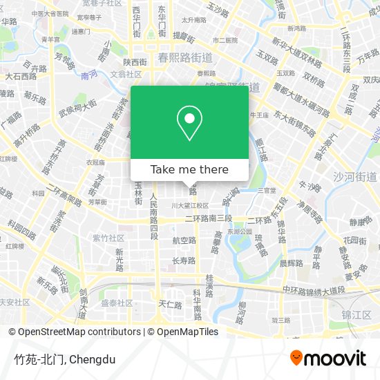 竹苑-北门 map