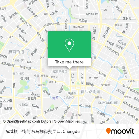 东城根下街与东马棚街交叉口 map