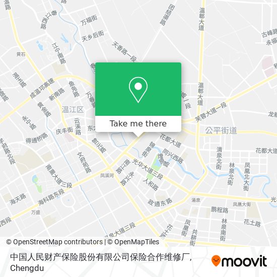 中国人民财产保险股份有限公司保险合作维修厂 map