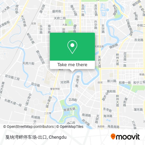 戛纳湾畔停车场-出口 map