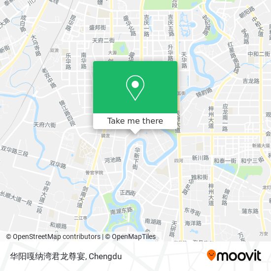 华阳嘎纳湾君龙尊宴 map