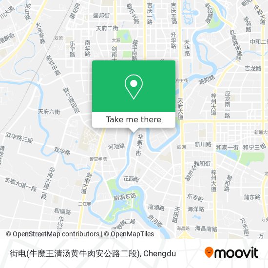 街电(牛魔王清汤黄牛肉安公路二段) map