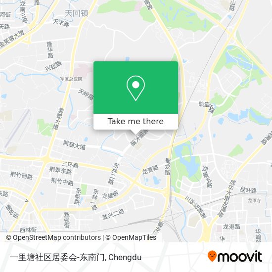 一里塘社区居委会-东南门 map