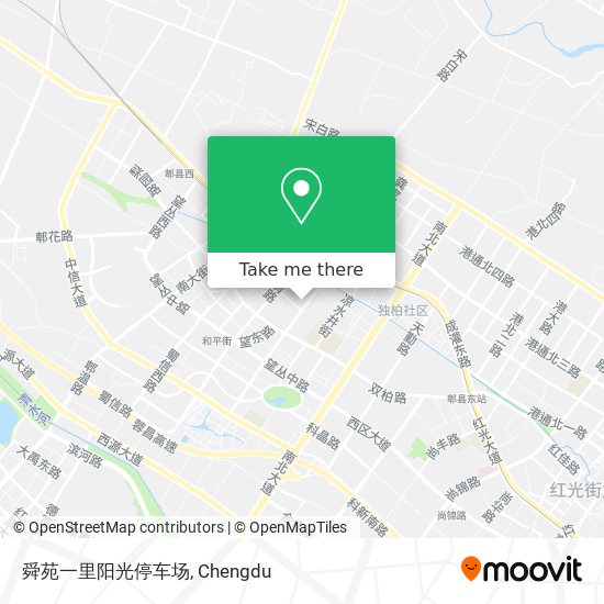 舜苑一里阳光停车场 map