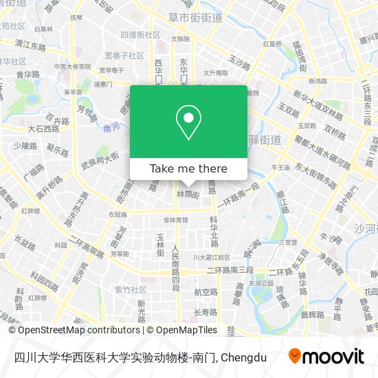 四川大学华西医科大学实验动物楼-南门 map