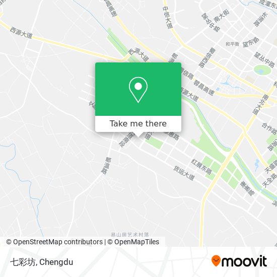 七彩坊 map