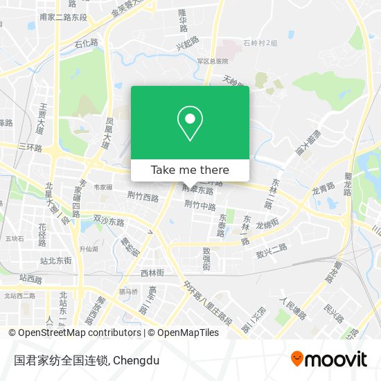 国君家纺全国连锁 map