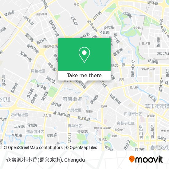 众鑫源串串香(蜀兴东街) map