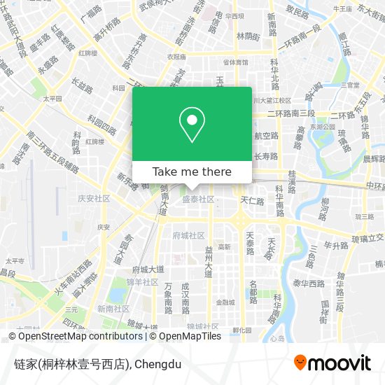 链家(桐梓林壹号西店) map