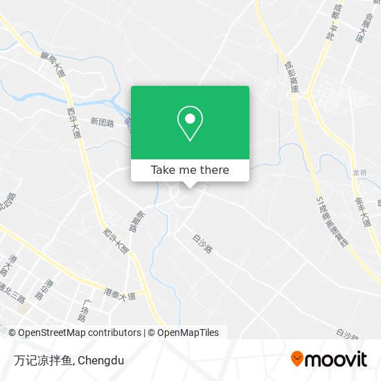 万记凉拌鱼 map