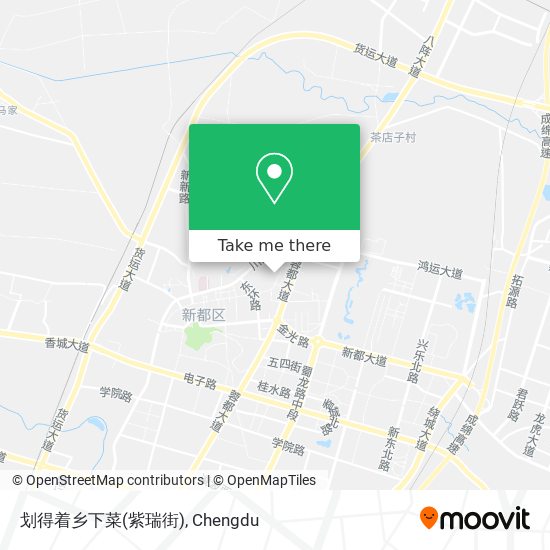 划得着乡下菜(紫瑞街) map