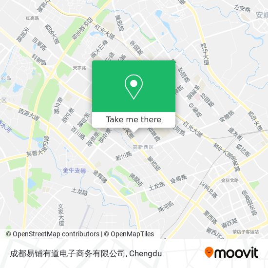 成都易铺有道电子商务有限公司 map
