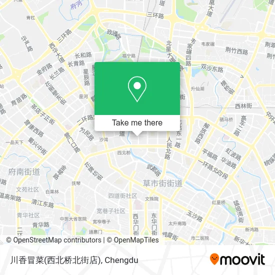 川香冒菜(西北桥北街店) map