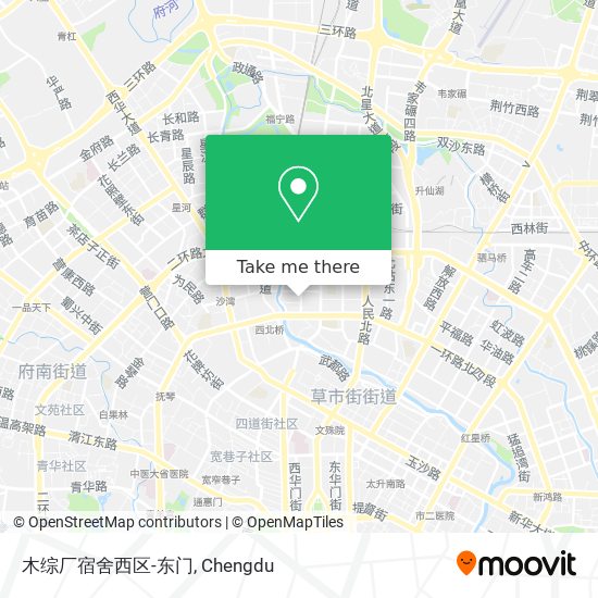 木综厂宿舍西区-东门 map