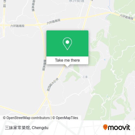 三妹家常菜馆 map