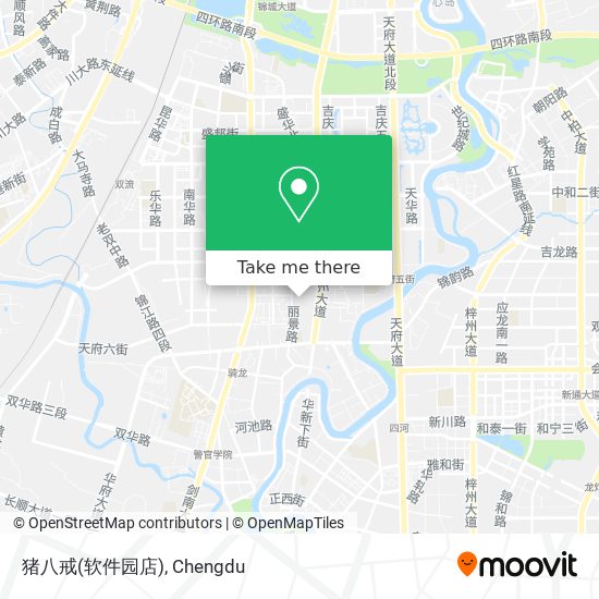 猪八戒(软件园店) map