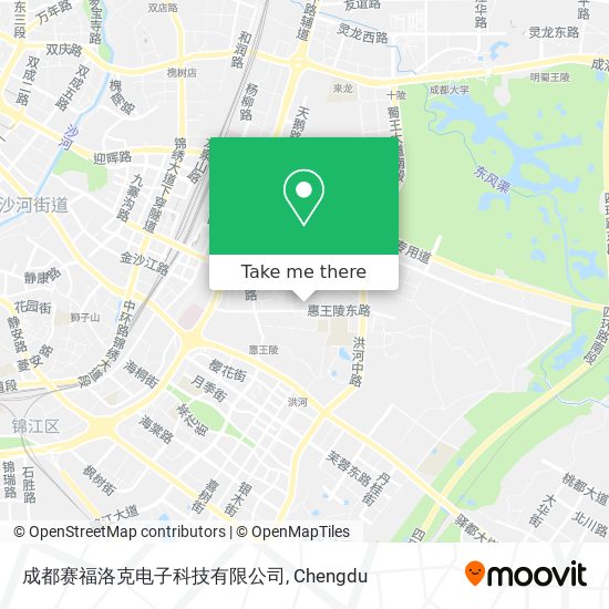 成都赛福洛克电子科技有限公司 map
