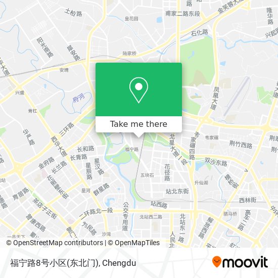 福宁路8号小区(东北门) map