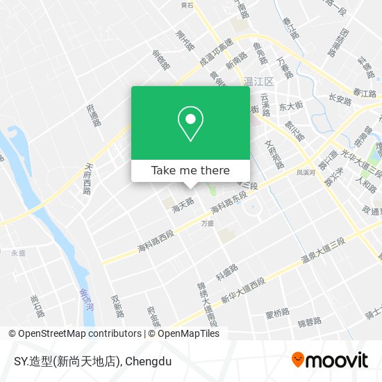 SY.造型(新尚天地店) map