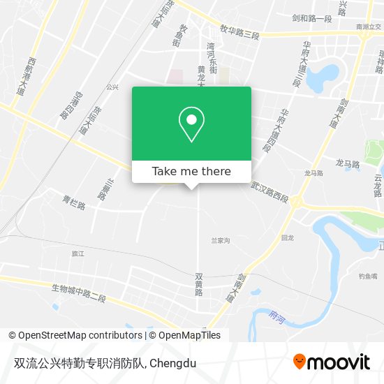 双流公兴特勤专职消防队 map