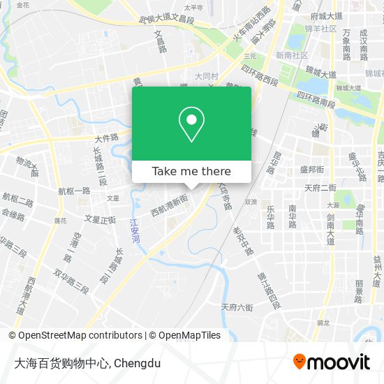 大海百货购物中心 map