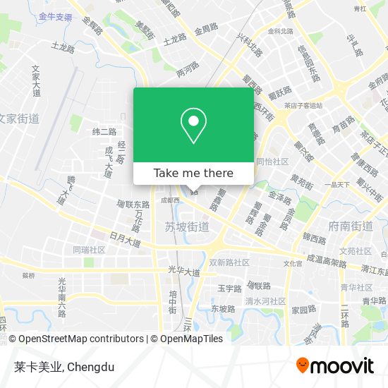 莱卡美业 map