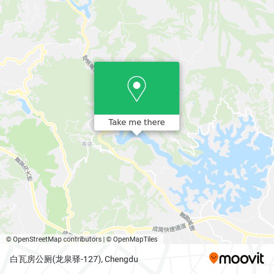 白瓦房公厕(龙泉驿-127) map