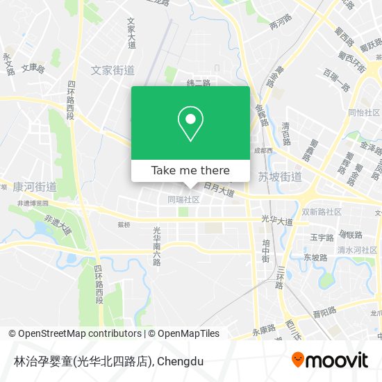 林治孕婴童(光华北四路店) map