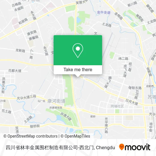 四川省林丰金属围栏制造有限公司-西北门 map