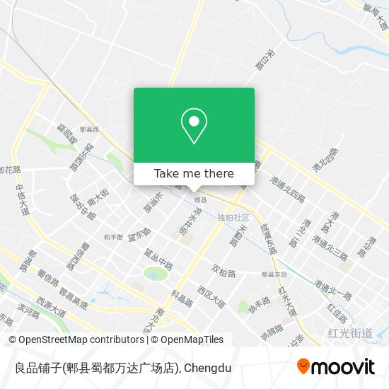 良品铺子(郫县蜀都万达广场店) map