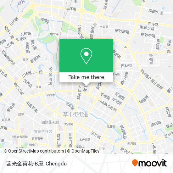 蓝光金荷花-B座 map