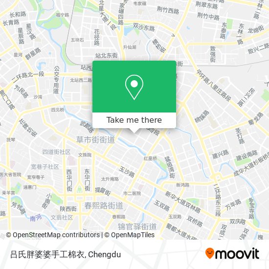 吕氏胖婆婆手工棉衣 map