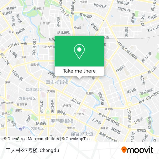工人村-27号楼 map