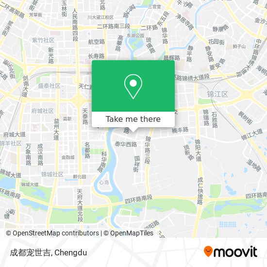 成都宠世吉 map