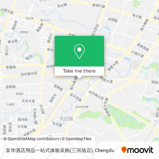 富华酒店用品一站式体验采购(三河场店) map
