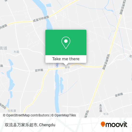 双流县万家乐超市 map