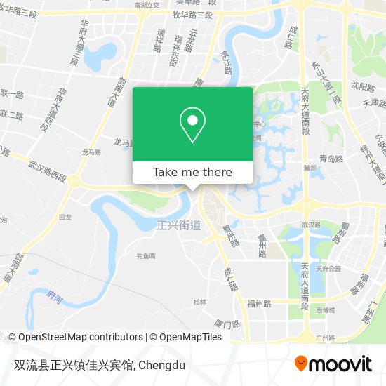 双流县正兴镇佳兴宾馆 map