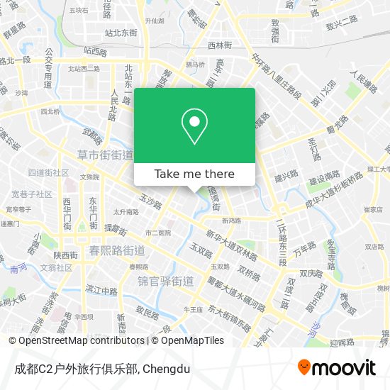 成都C2户外旅行俱乐部 map