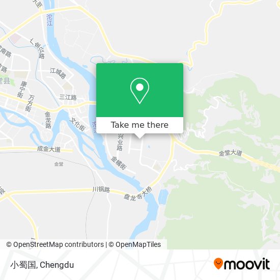 小蜀国 map