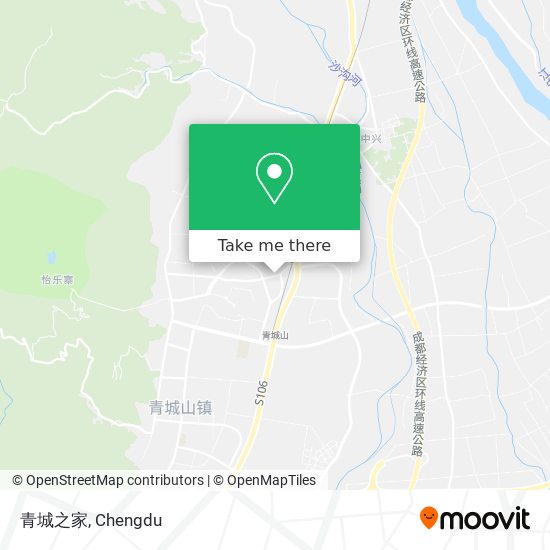 青城之家 map