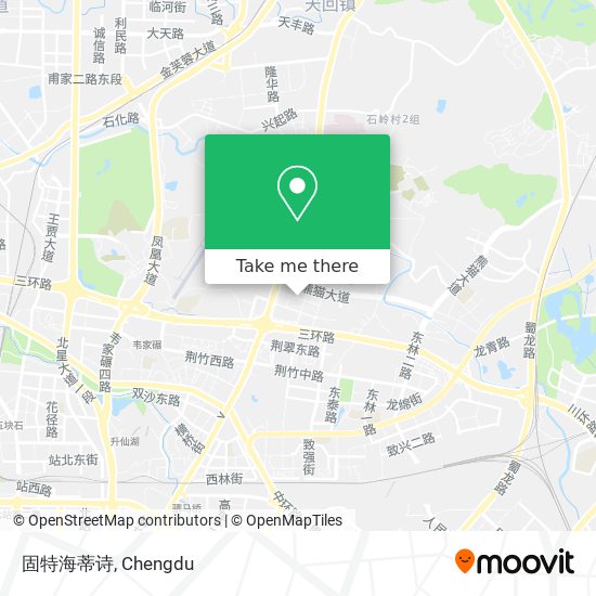 固特海蒂诗 map