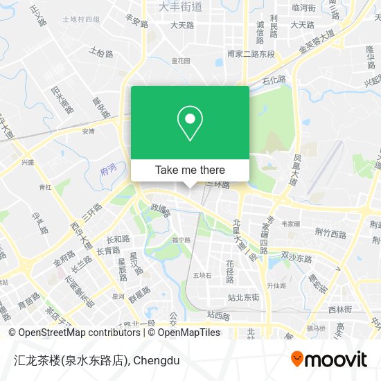 汇龙茶楼(泉水东路店) map