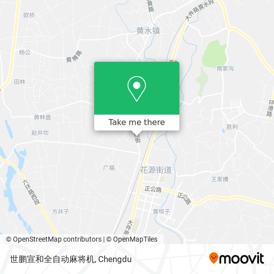 世鹏宣和全自动麻将机 map