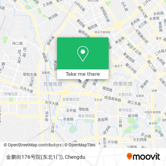 金鹏街176号院(东北1门) map