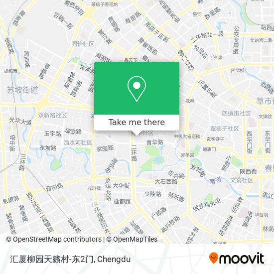 汇厦柳园天籁村-东2门 map