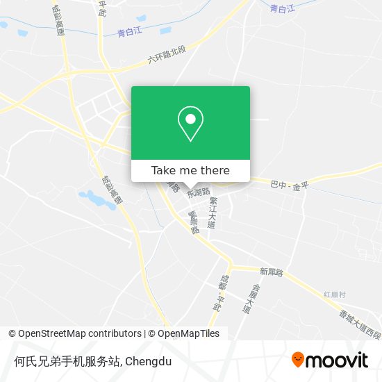 何氏兄弟手机服务站 map
