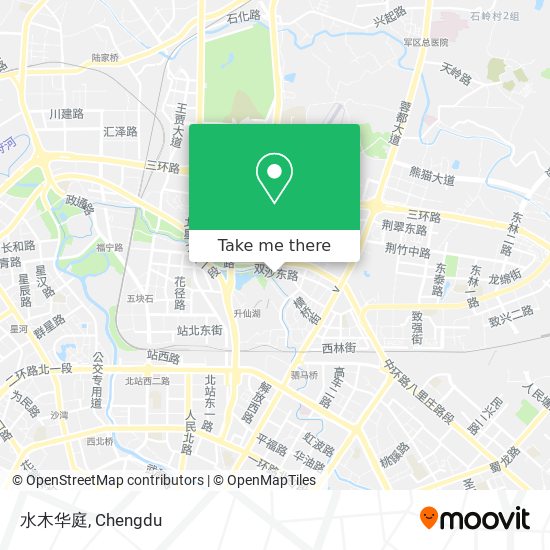 水木华庭 map