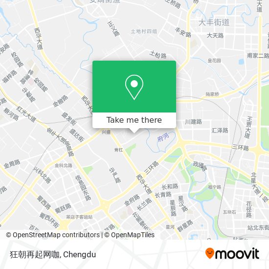 狂朝再起网咖 map