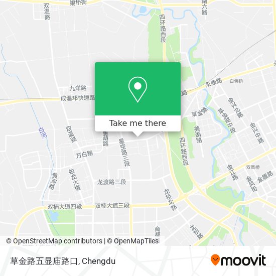 草金路五显庙路口 map