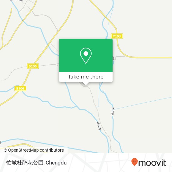 忙城杜鹃花公园 map